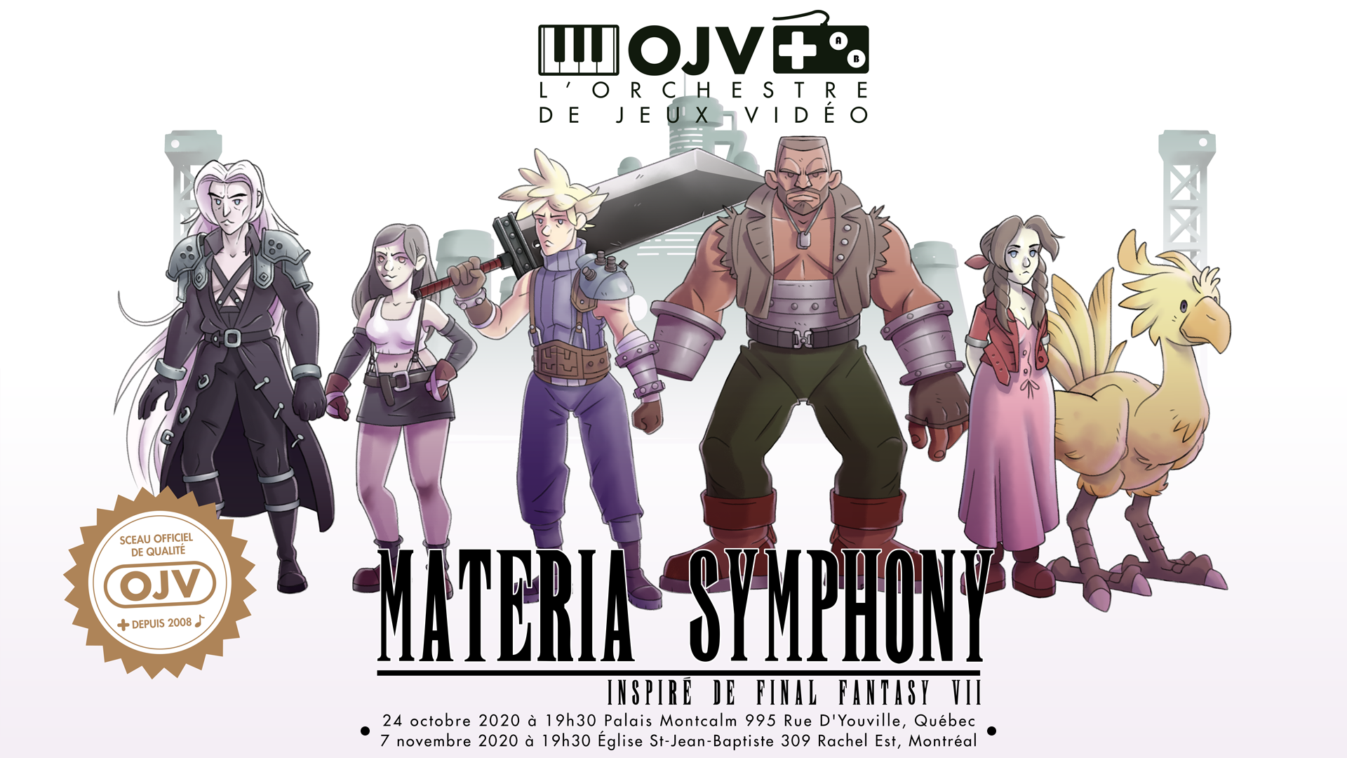 Concert Materia Symphony Inspirée de Final Fantasy VII Orchestre de